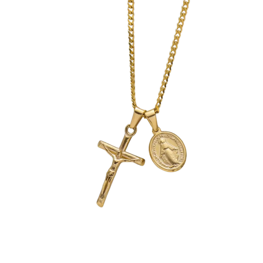 Collier FAITH Doré
