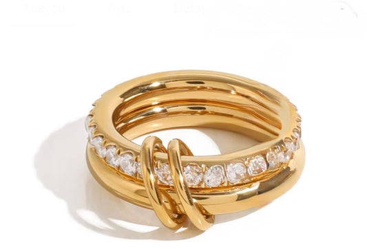 Bague ETERNITY Blanc