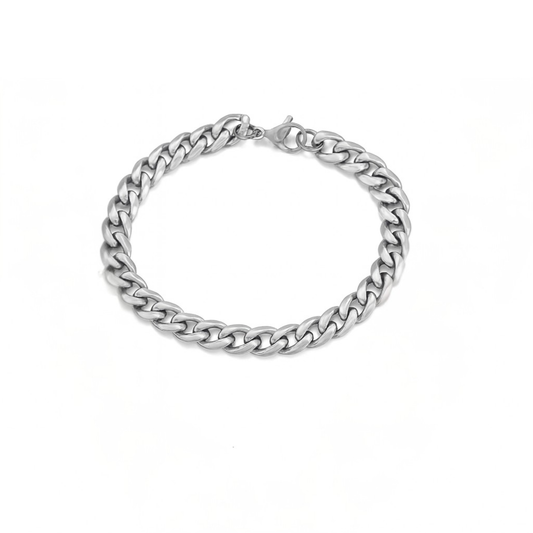 Bracelet CUBAN Argenté