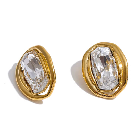 Boucles d'oreilles FLAMANDS white