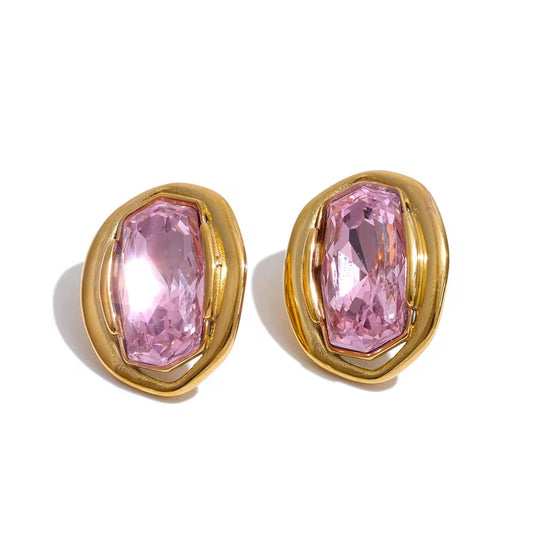 Boules d'oreilles FLAMANDS pink