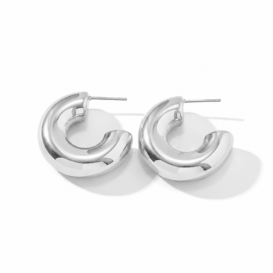 Boucles d’oreilles TAINA Argenté