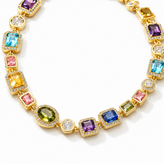 Collier Pink ASTRA Or